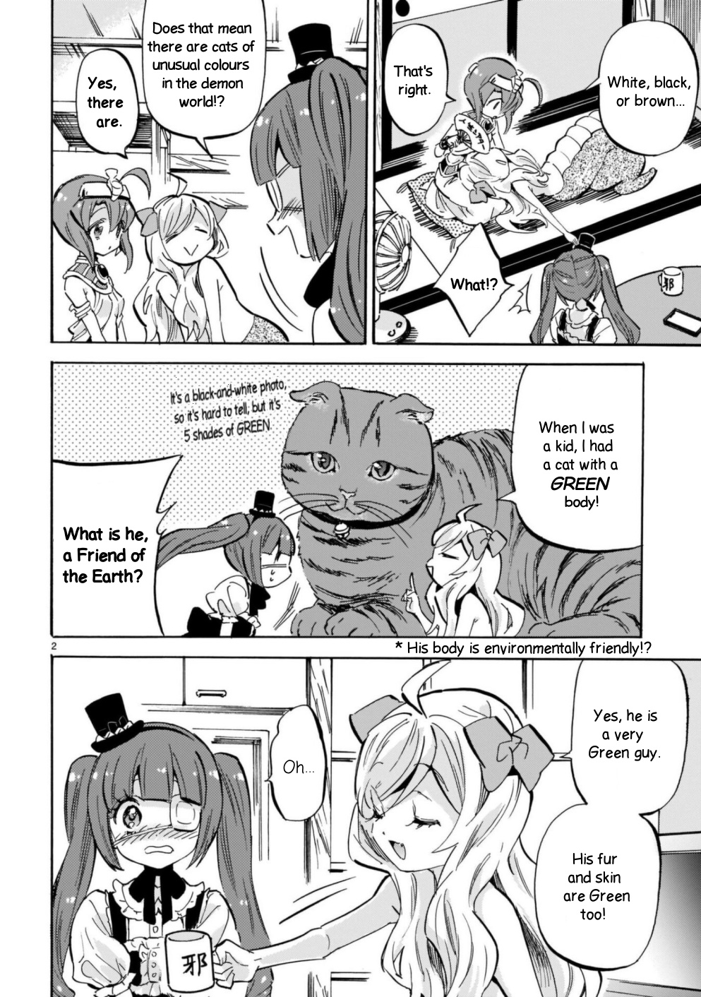 Jashin-Chan Dropkick - Vol.18 Chapter 203: The Cat's Name Is