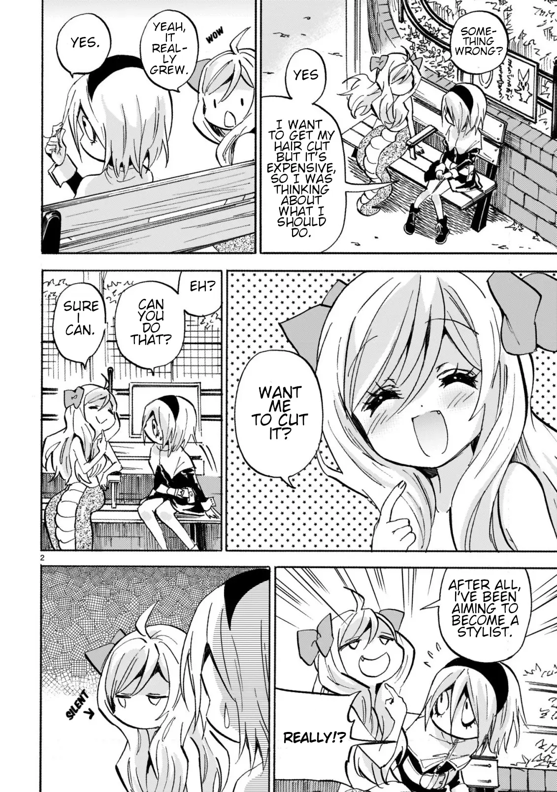 Jashin-Chan Dropkick - Chapter 266: Cool Hairdo