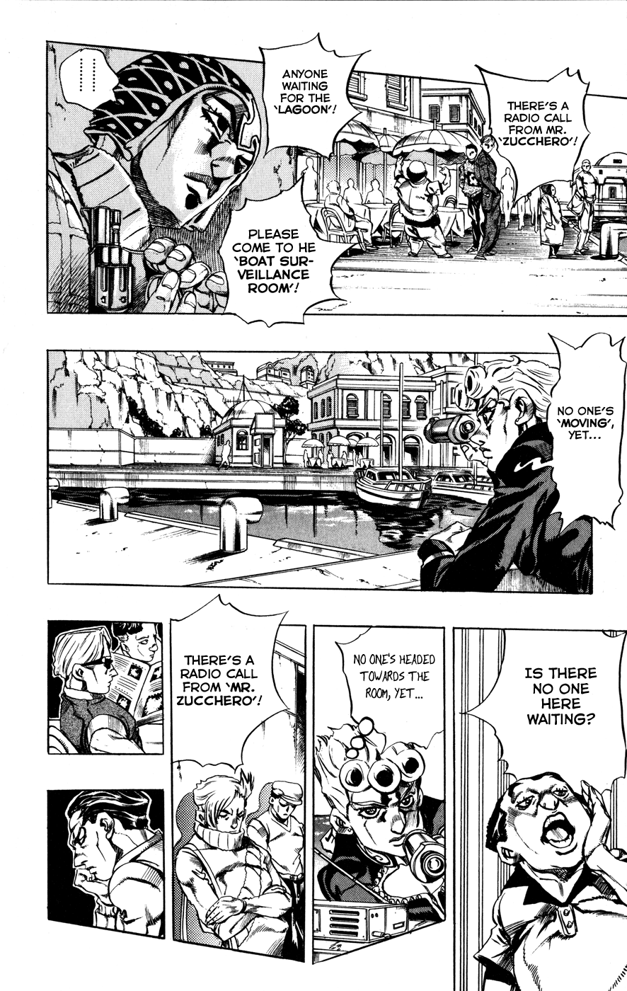 Jojo's Bizarre Adventure Part 5 - Vento Aureo - Vol.3 Chapter 24: Sex Pistols Appear! Part 2