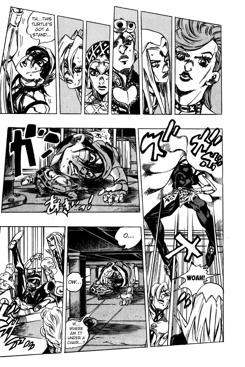 Jojo's Bizarre Adventure Part 5 - Vento Aureo - Vol.6 Chapter 48: The Firenze-Bound Super Express Part 2