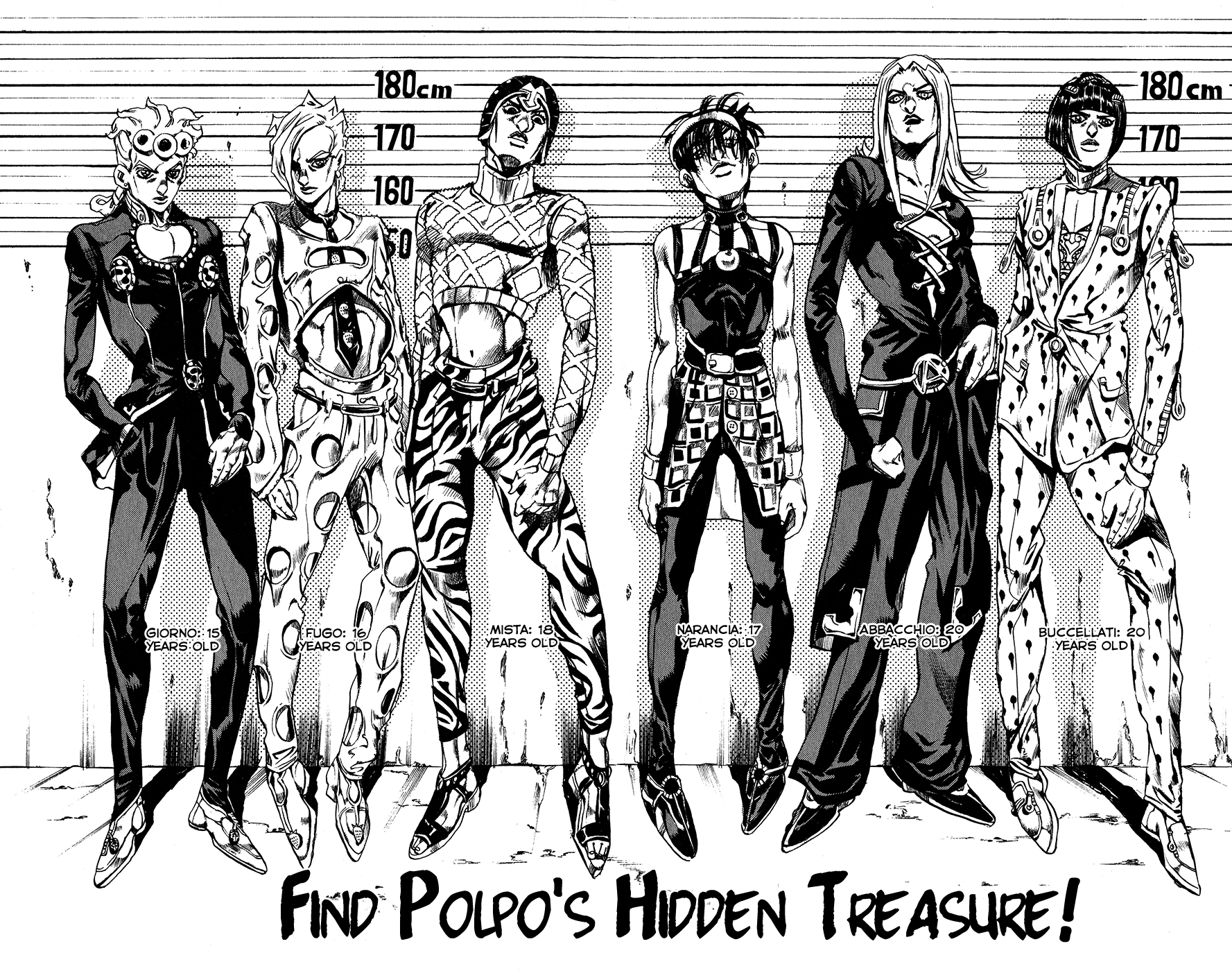 Jojo's Bizarre Adventure Part 5 - Vento Aureo - Vol.3 Chapter 18: Find Polpo's Hidden Treasure!