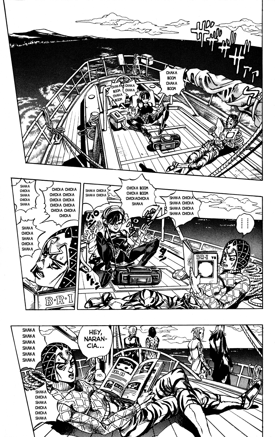 Jojo's Bizarre Adventure Part 5 - Vento Aureo - Vol.3 Chapter 18: Find Polpo's Hidden Treasure!