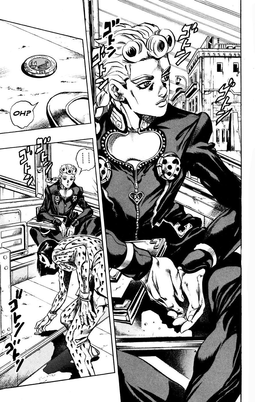 Jojo's Bizarre Adventure Part 5 - Vento Aureo - Vol.1 Chapter 4: Buccellati's Coming! Part 1