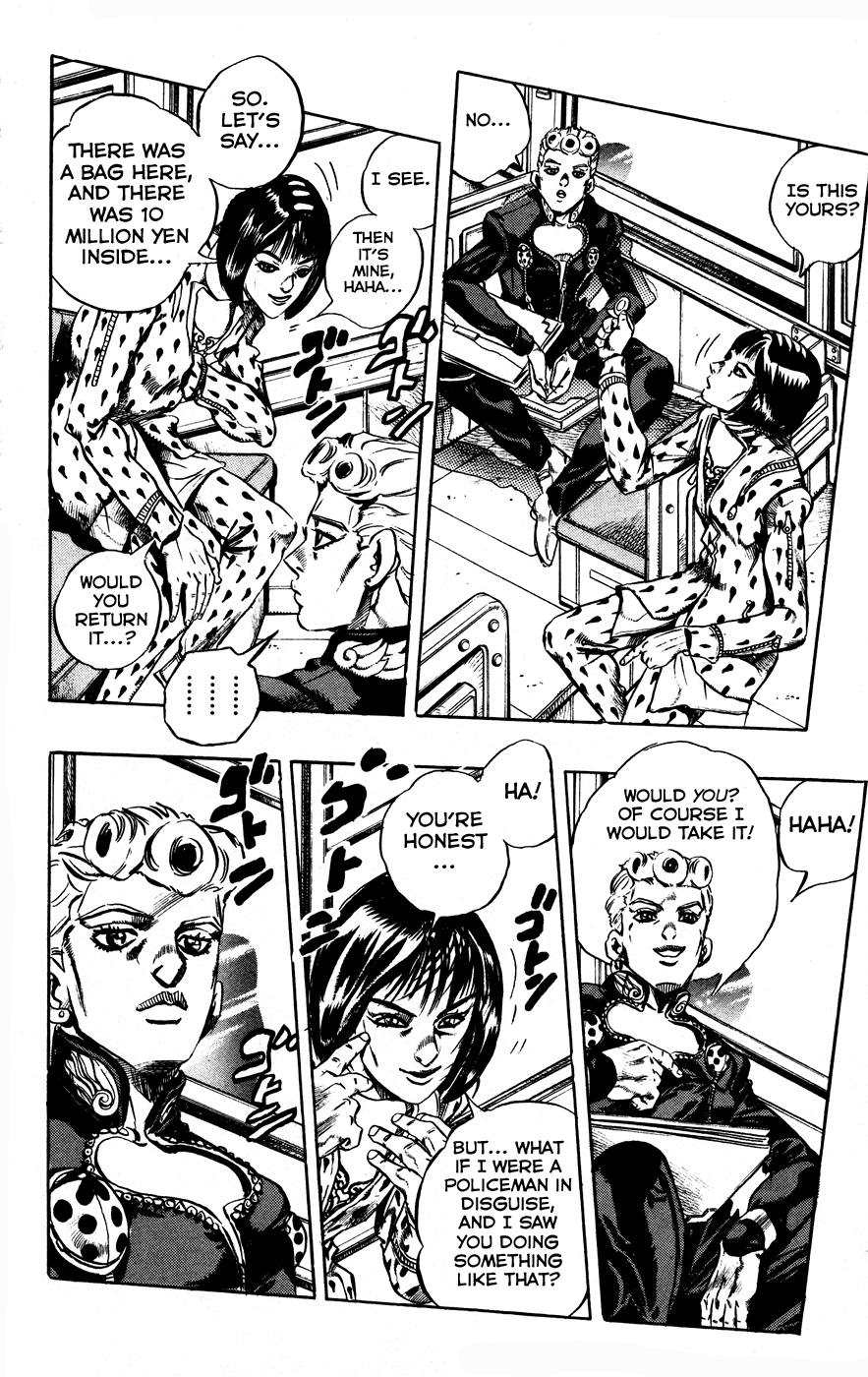 Jojo's Bizarre Adventure Part 5 - Vento Aureo - Vol.1 Chapter 4: Buccellati's Coming! Part 1