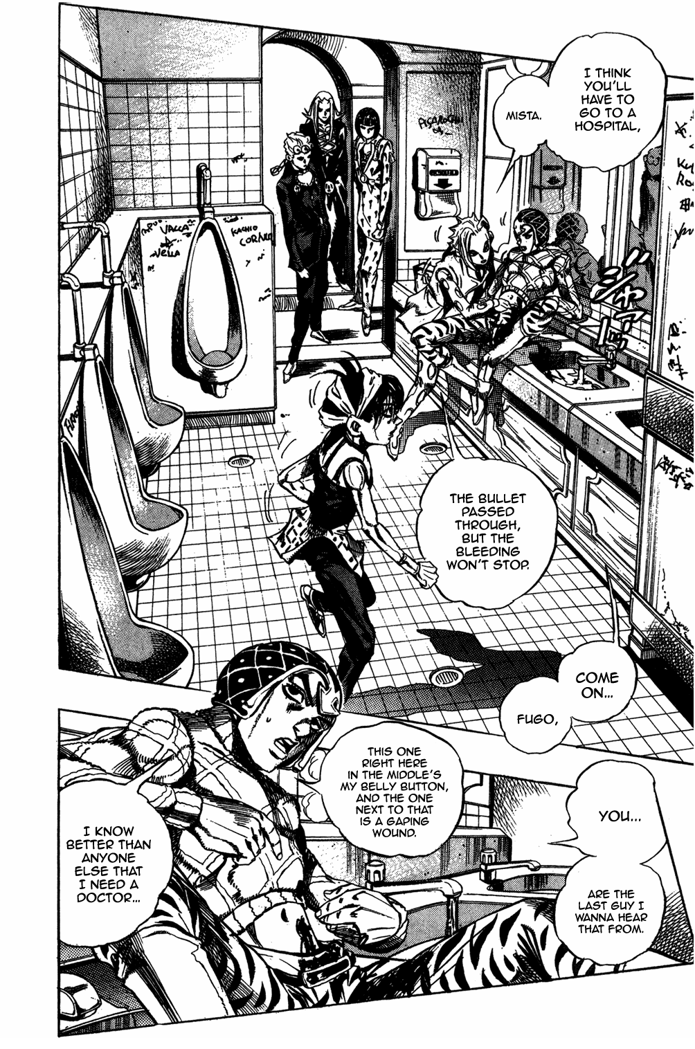 Jojo's Bizarre Adventure Part 5 - Vento Aureo - Vol.4 Chapter 29: The Hidden 600-Million Yen Stash