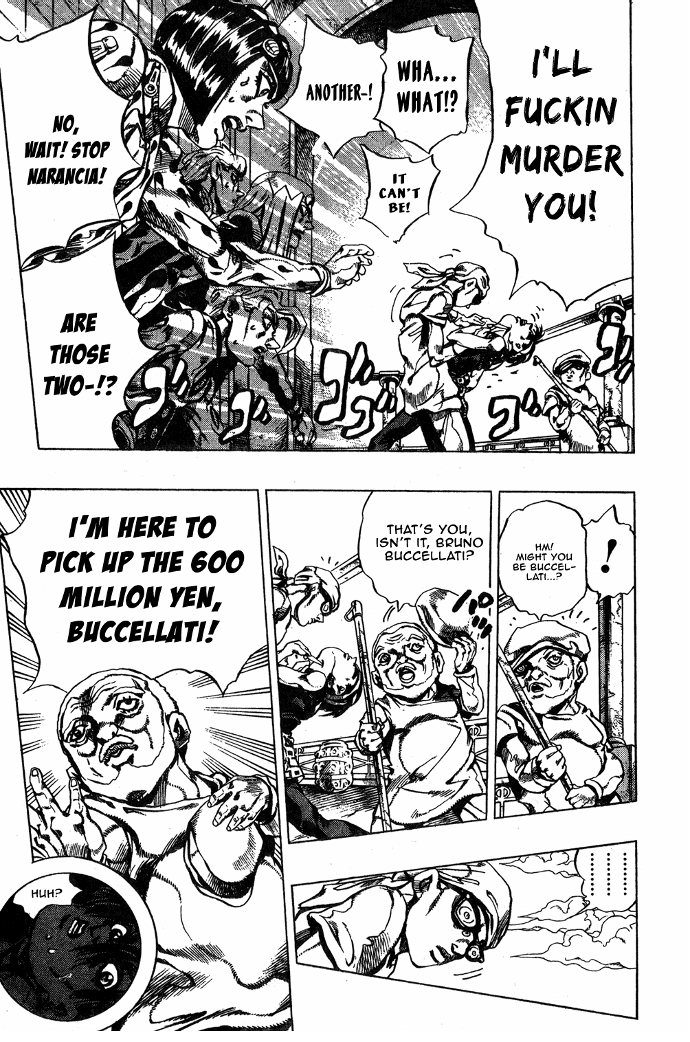 Jojo's Bizarre Adventure Part 5 - Vento Aureo - Vol.4 Chapter 29: The Hidden 600-Million Yen Stash