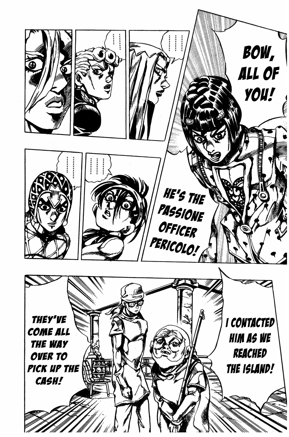 Jojo's Bizarre Adventure Part 5 - Vento Aureo - Vol.4 Chapter 29: The Hidden 600-Million Yen Stash