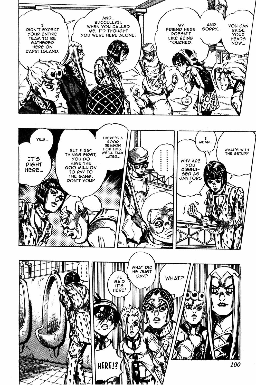 Jojo's Bizarre Adventure Part 5 - Vento Aureo - Vol.4 Chapter 29: The Hidden 600-Million Yen Stash