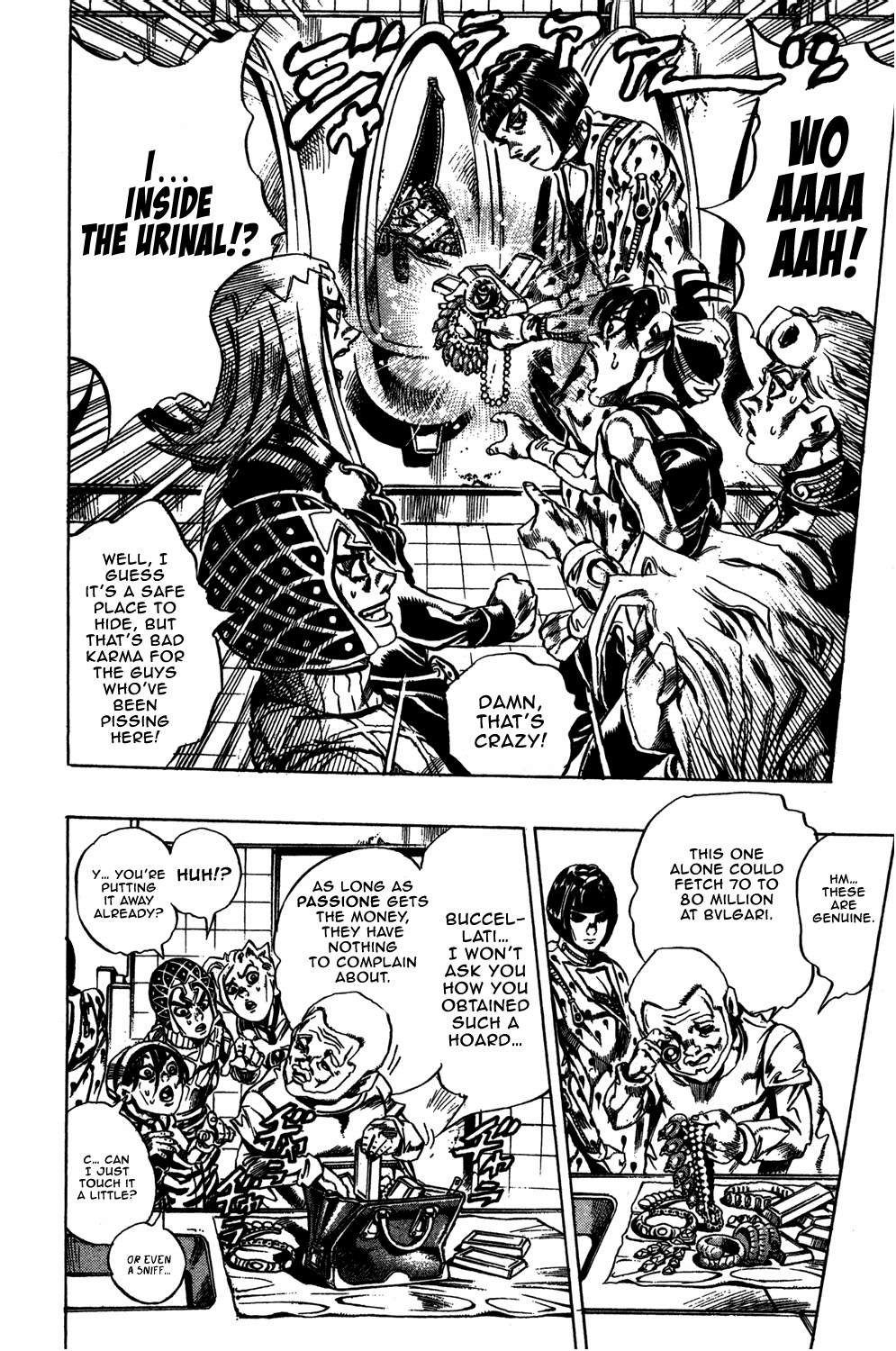 Jojo's Bizarre Adventure Part 5 - Vento Aureo - Vol.4 Chapter 29: The Hidden 600-Million Yen Stash