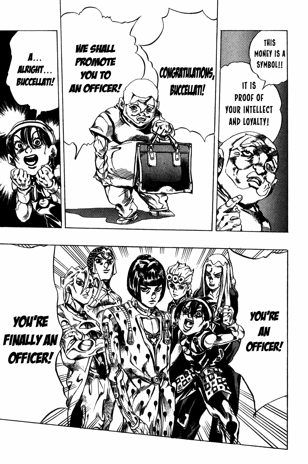 Jojo's Bizarre Adventure Part 5 - Vento Aureo - Vol.4 Chapter 29: The Hidden 600-Million Yen Stash