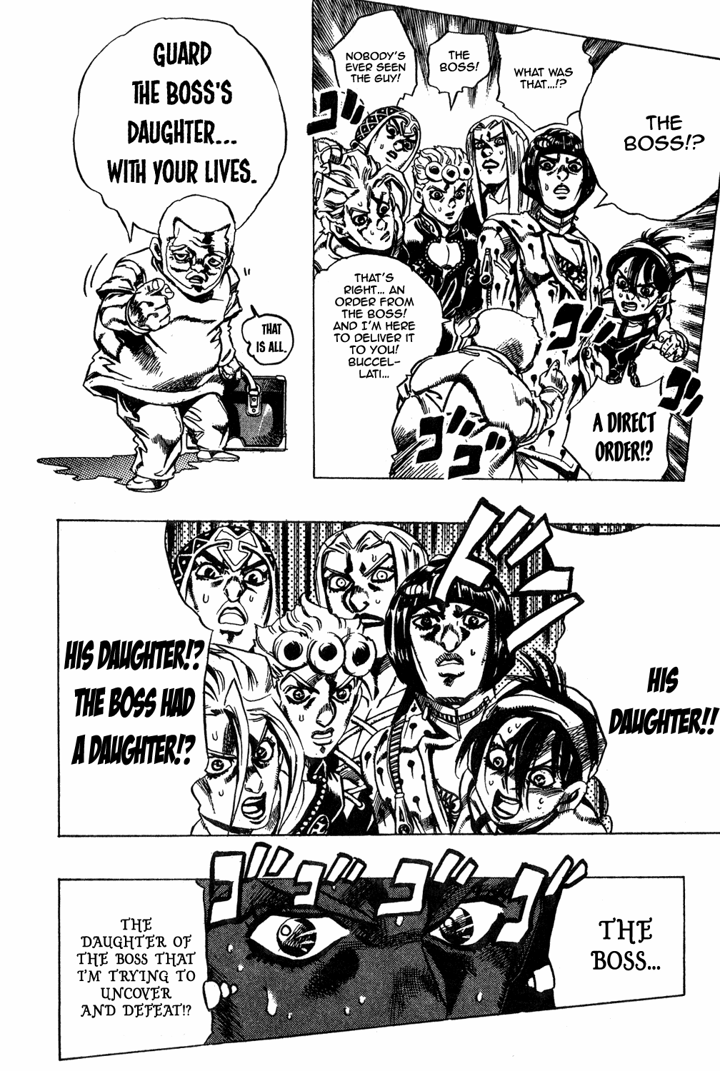 Jojo's Bizarre Adventure Part 5 - Vento Aureo - Vol.4 Chapter 29: The Hidden 600-Million Yen Stash