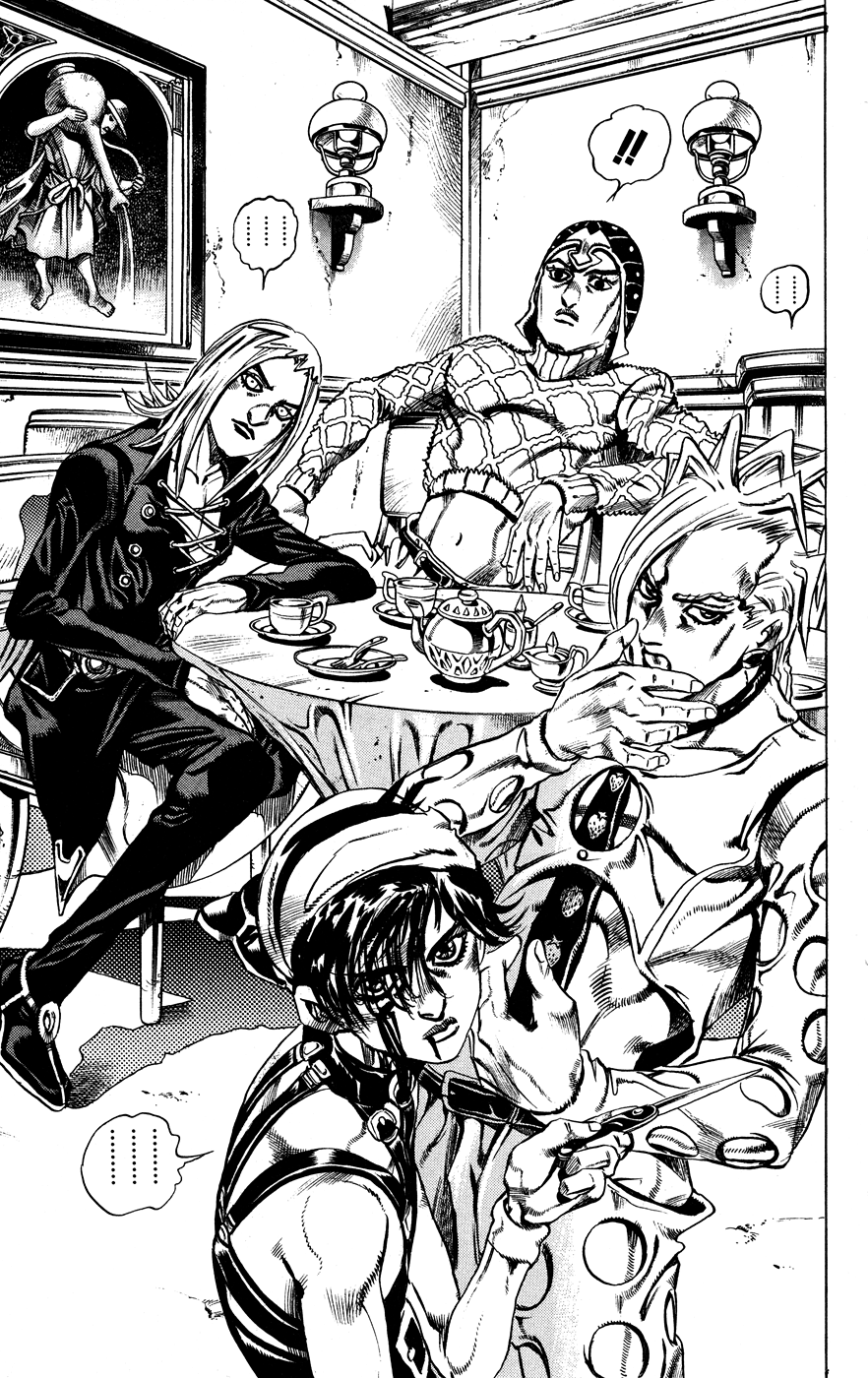 Jojo's Bizarre Adventure Part 5 - Vento Aureo - Vol.3 Chapter 17: 5 Plus 1