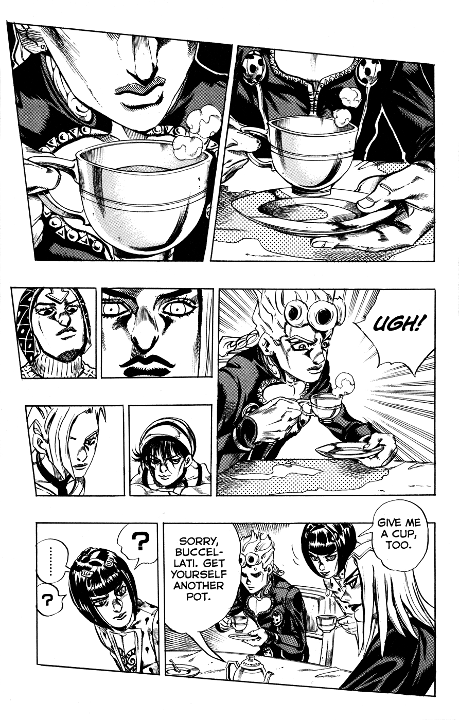 Jojo's Bizarre Adventure Part 5 - Vento Aureo - Vol.3 Chapter 17: 5 Plus 1