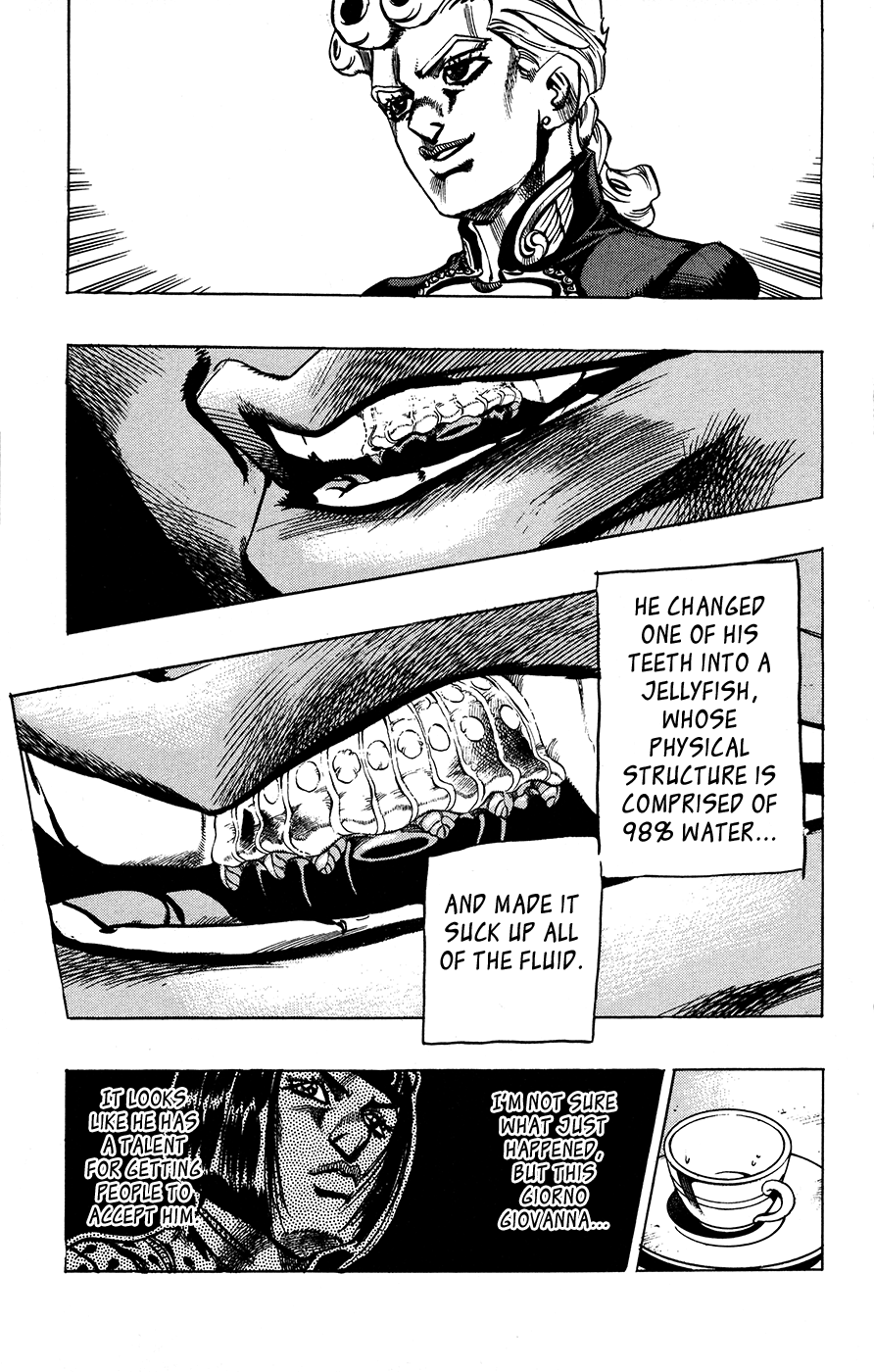 Jojo's Bizarre Adventure Part 5 - Vento Aureo - Vol.3 Chapter 17: 5 Plus 1