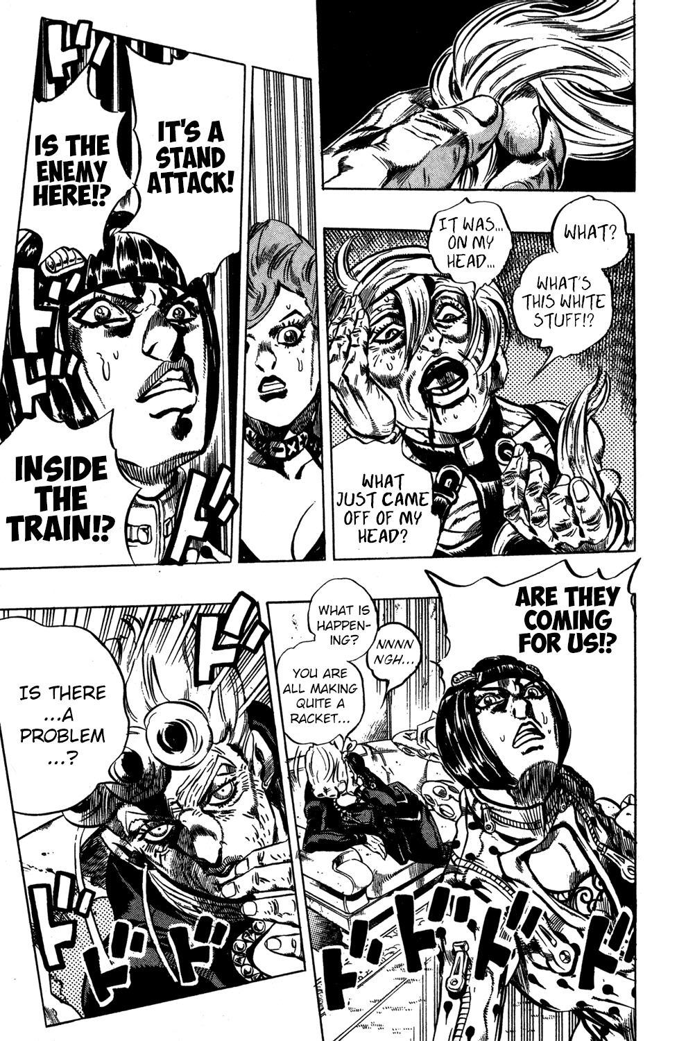 Jojo's Bizarre Adventure Part 5 - Vento Aureo - Vol.6 Chapter 49: The Grateful Dead Part 1