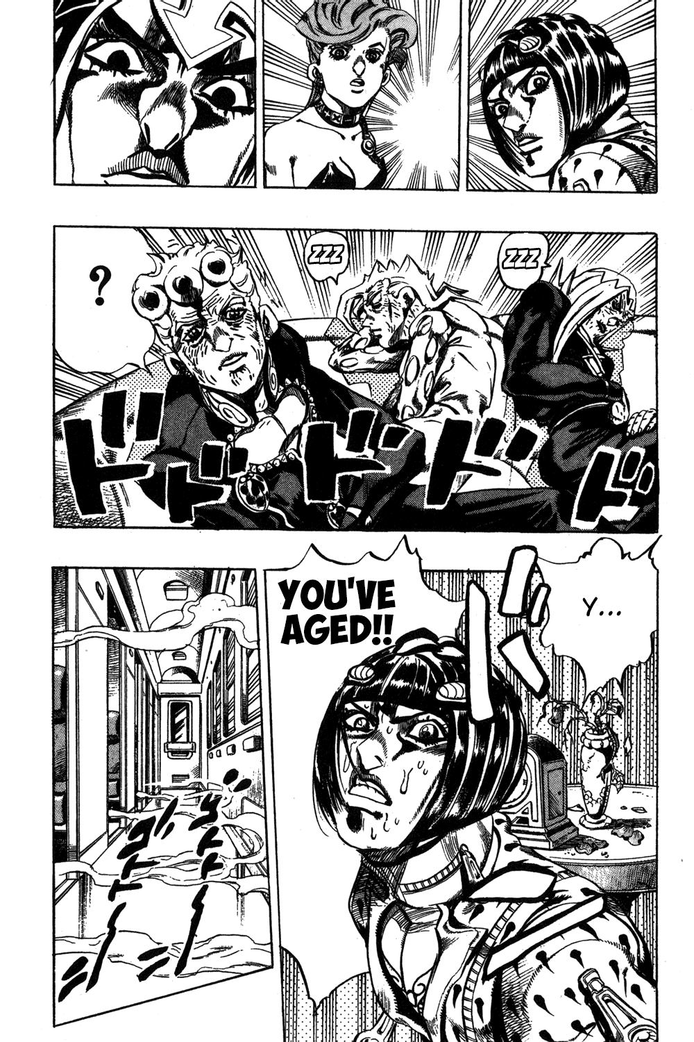 Jojo's Bizarre Adventure Part 5 - Vento Aureo - Vol.6 Chapter 49: The Grateful Dead Part 1