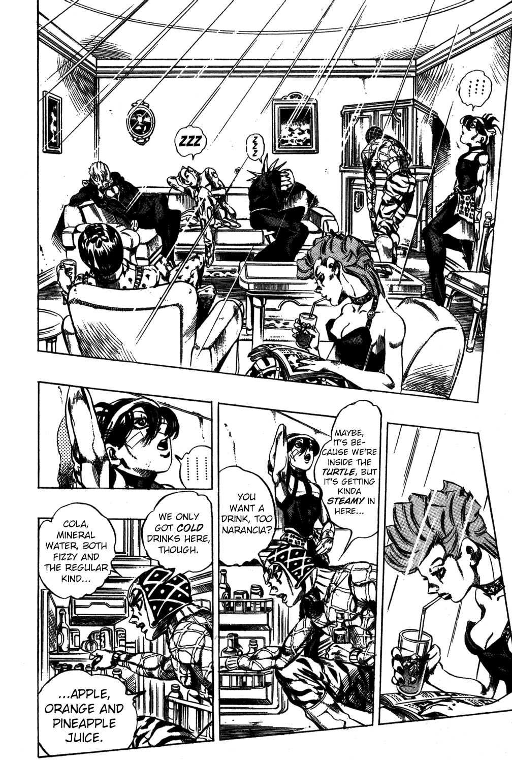 Jojo's Bizarre Adventure Part 5 - Vento Aureo - Vol.6 Chapter 49: The Grateful Dead Part 1