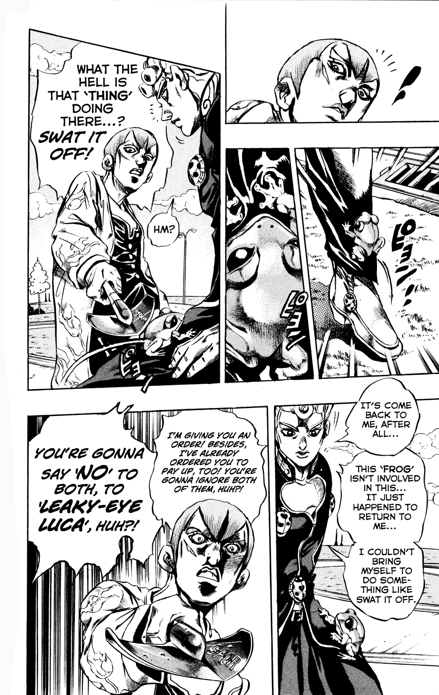 Jojo's Bizarre Adventure Part 5 - Vento Aureo - Vol.1 Chapter 2: Gold Experience Part 2