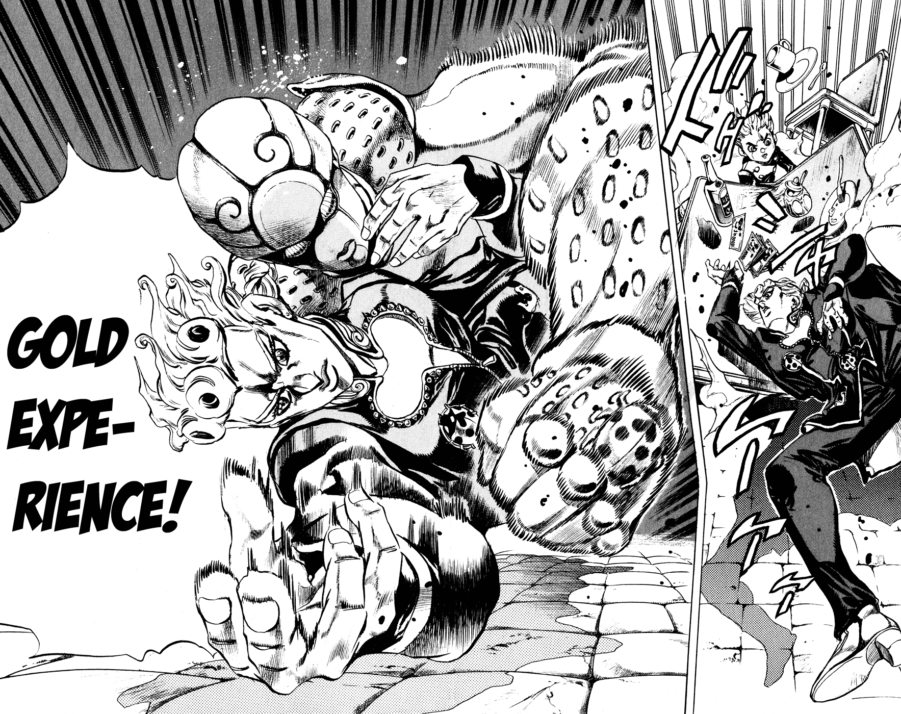 Jojo's Bizarre Adventure Part 5 - Vento Aureo - Vol.1 Chapter 3: Gold Experience Part 3