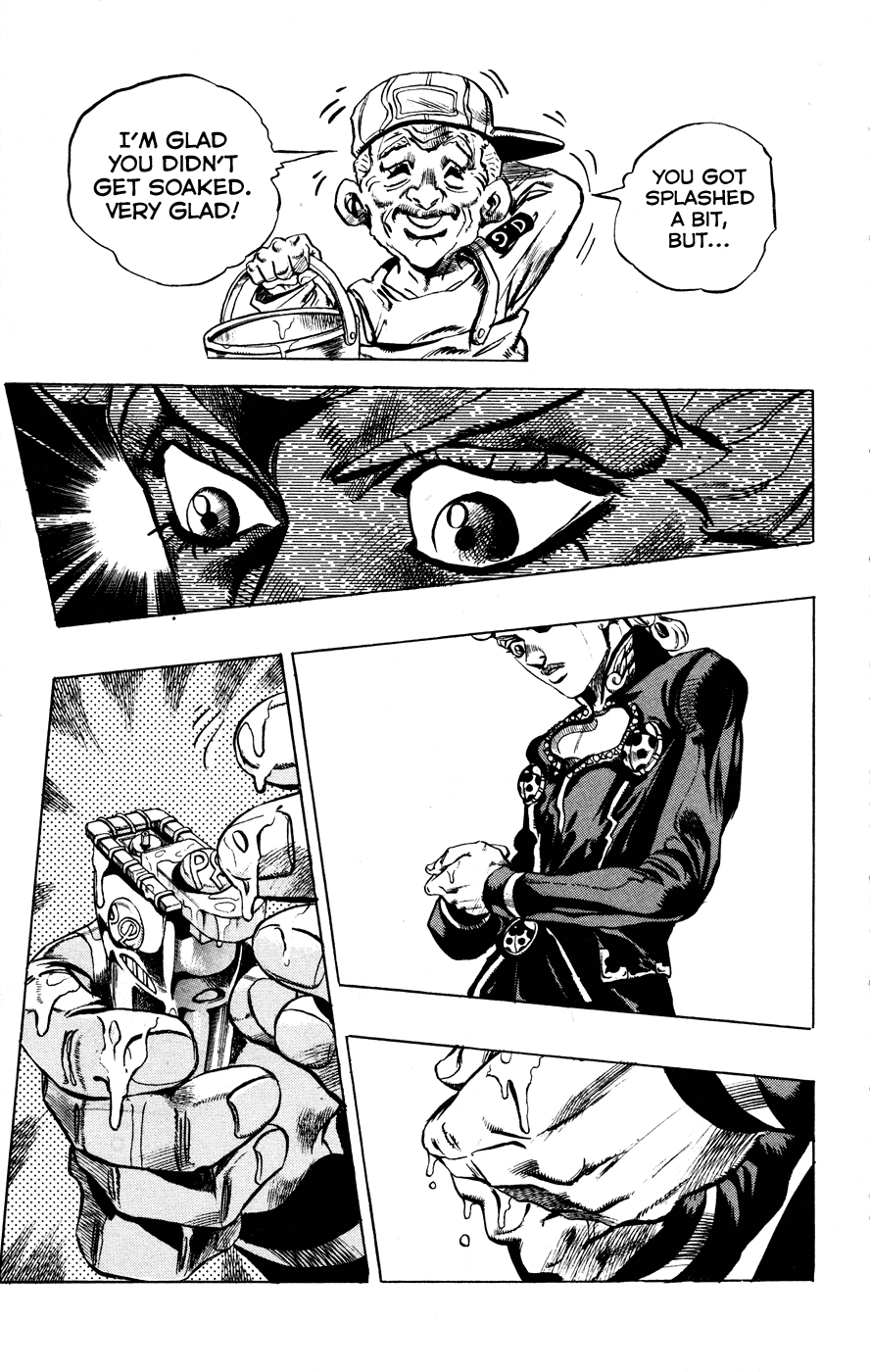 Jojo's Bizarre Adventure Part 5 - Vento Aureo - Vol.2 Chapter 11: Entering The Gang Part 1