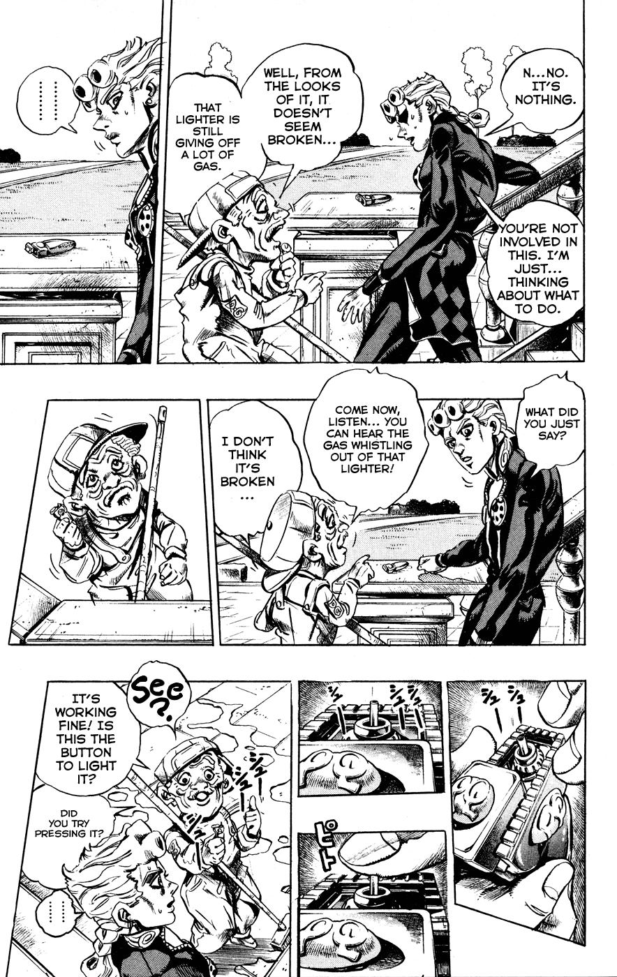 Jojo's Bizarre Adventure Part 5 - Vento Aureo - Vol.2 Chapter 12: Entering The Gang Part 2