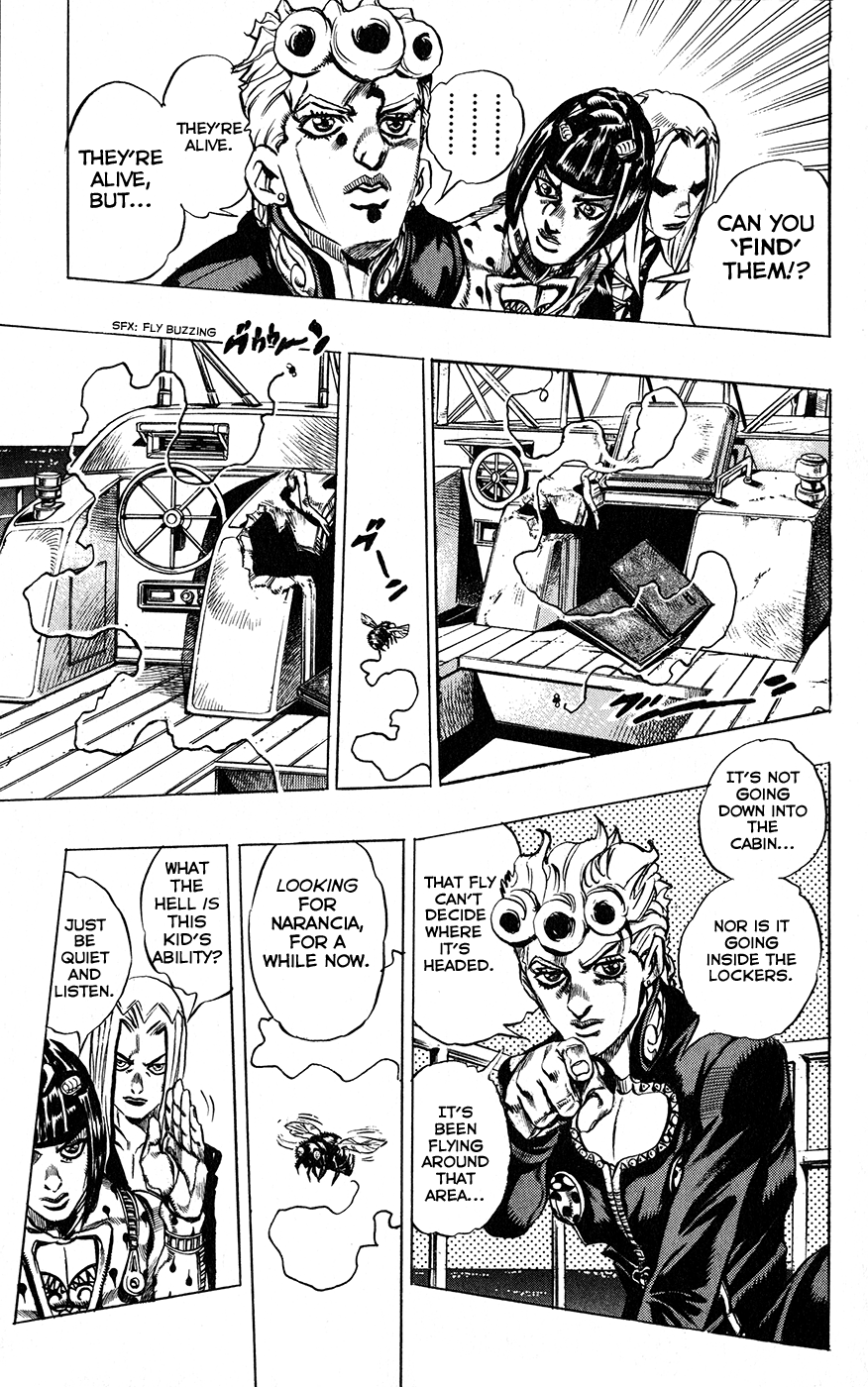 Jojo's Bizarre Adventure Part 5 - Vento Aureo - Vol.3 Chapter 19: The Mystery Behind "Soft Machine" Part 1