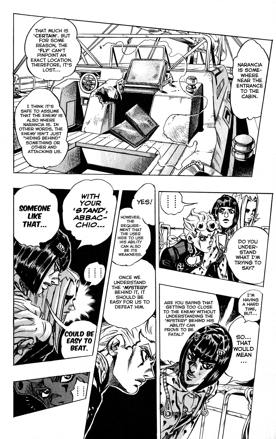 Jojo's Bizarre Adventure Part 5 - Vento Aureo - Vol.3 Chapter 19: The Mystery Behind "Soft Machine" Part 1