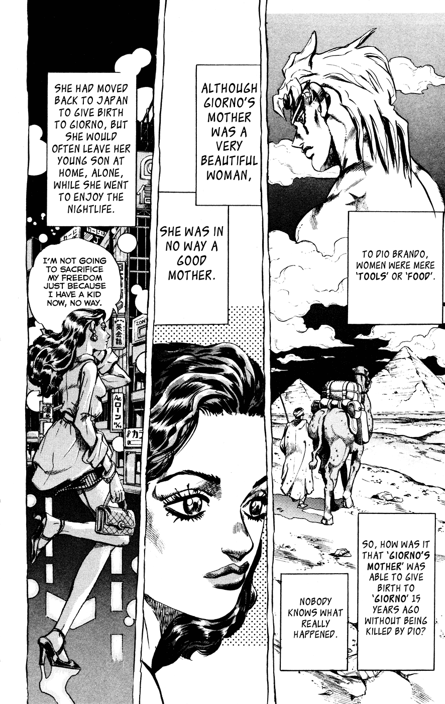 Jojo's Bizarre Adventure Part 5 - Vento Aureo - Vol.1 Chapter 5: Buccellati's Coming! Part 2