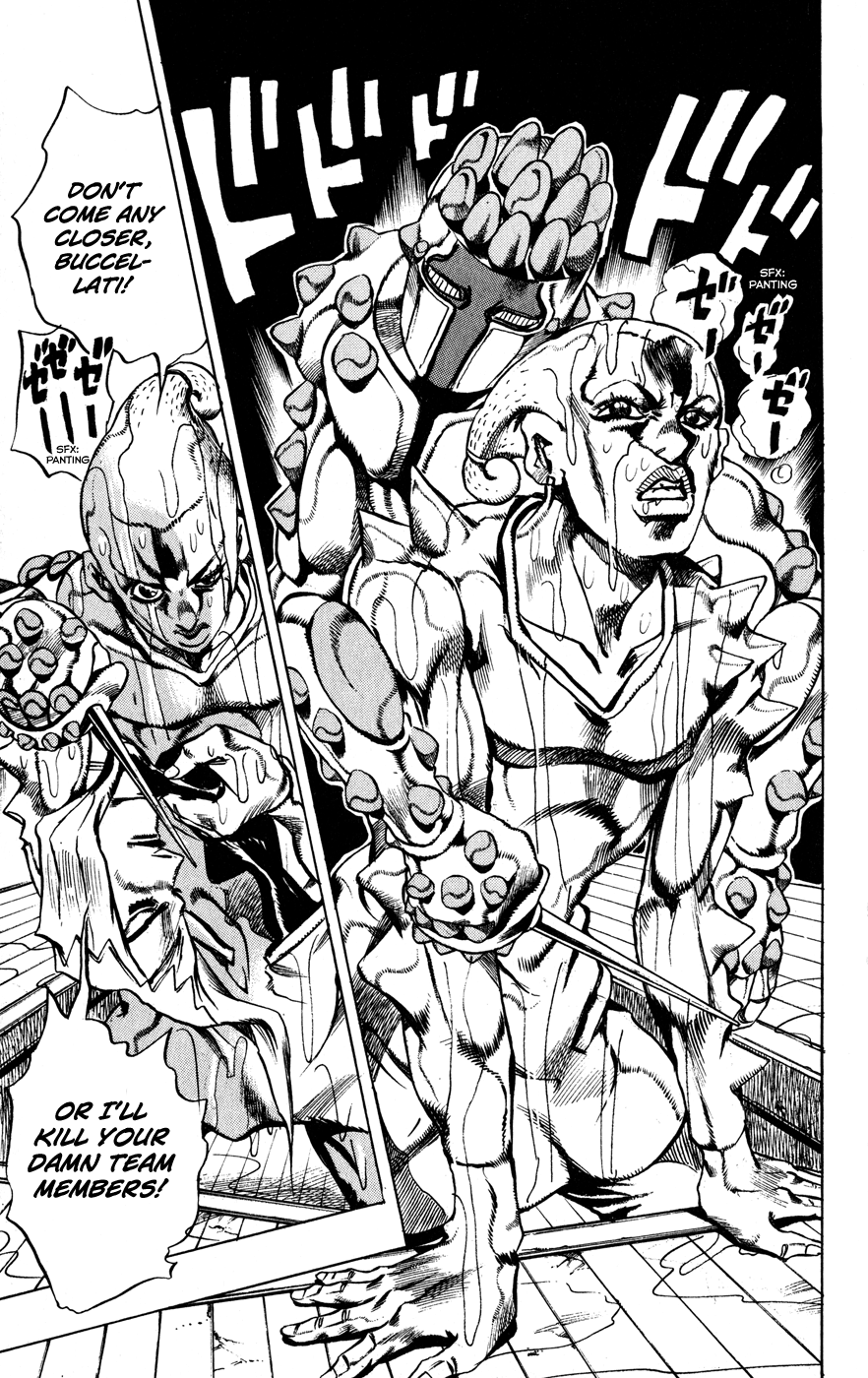 Jojo's Bizarre Adventure Part 5 - Vento Aureo - Vol.3 Chapter 22: Moody Blues Retaliates! Part 2