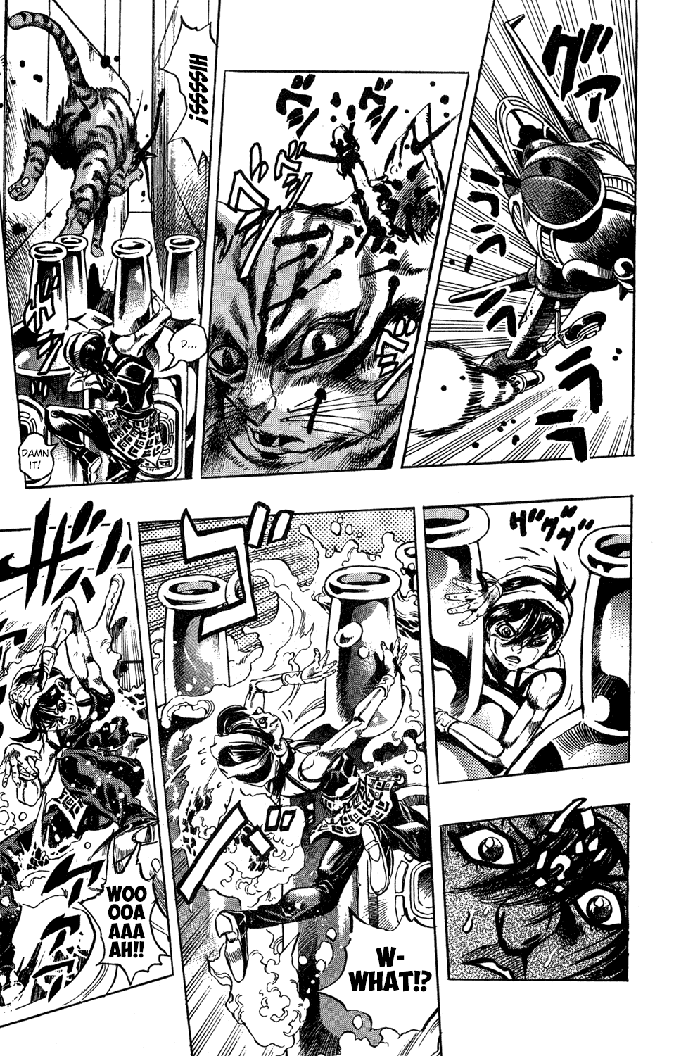 Jojo's Bizarre Adventure Part 5 - Vento Aureo - Vol.5 Chapter 36: Narancia's Aerosmith Part 6