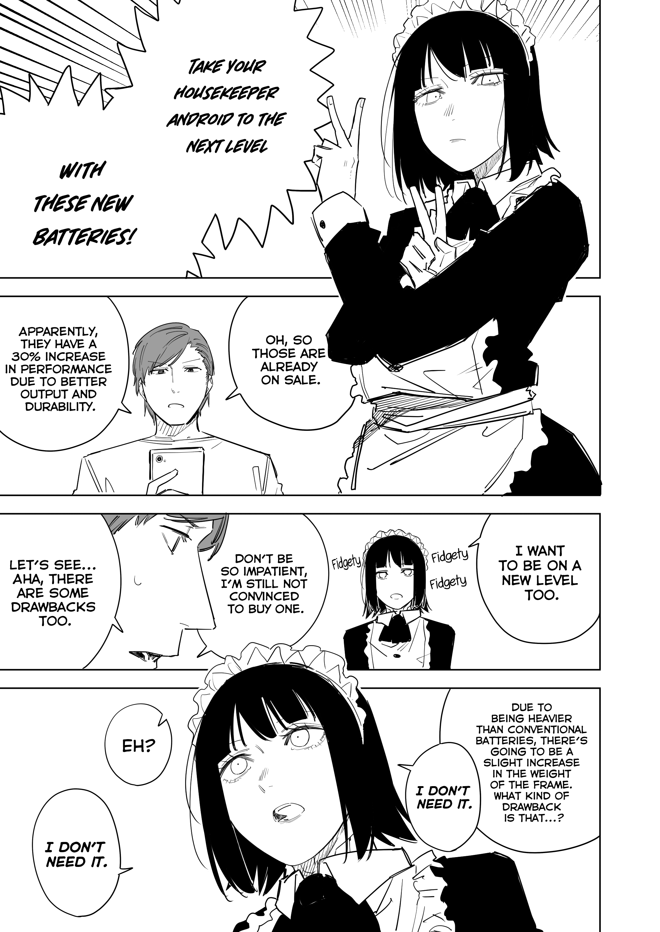 Robo Maid Ga Kanjou Yutaka Ni Naru Hanashi - Chapter 7: My Expressionless Robo Maid Gets An Upgrade