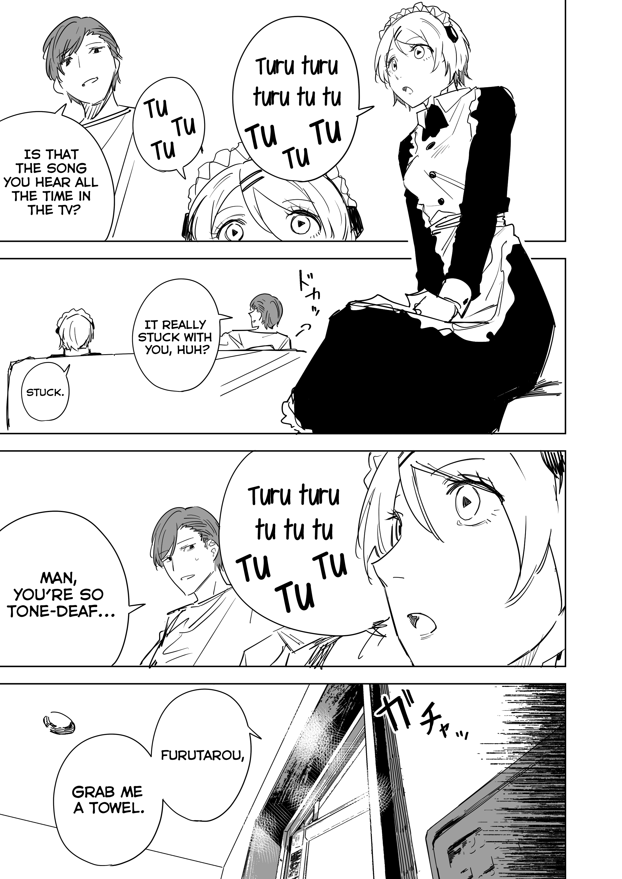 Robo Maid Ga Kanjou Yutaka Ni Naru Hanashi - Chapter 6: My Tone-Deaf Robo Maid