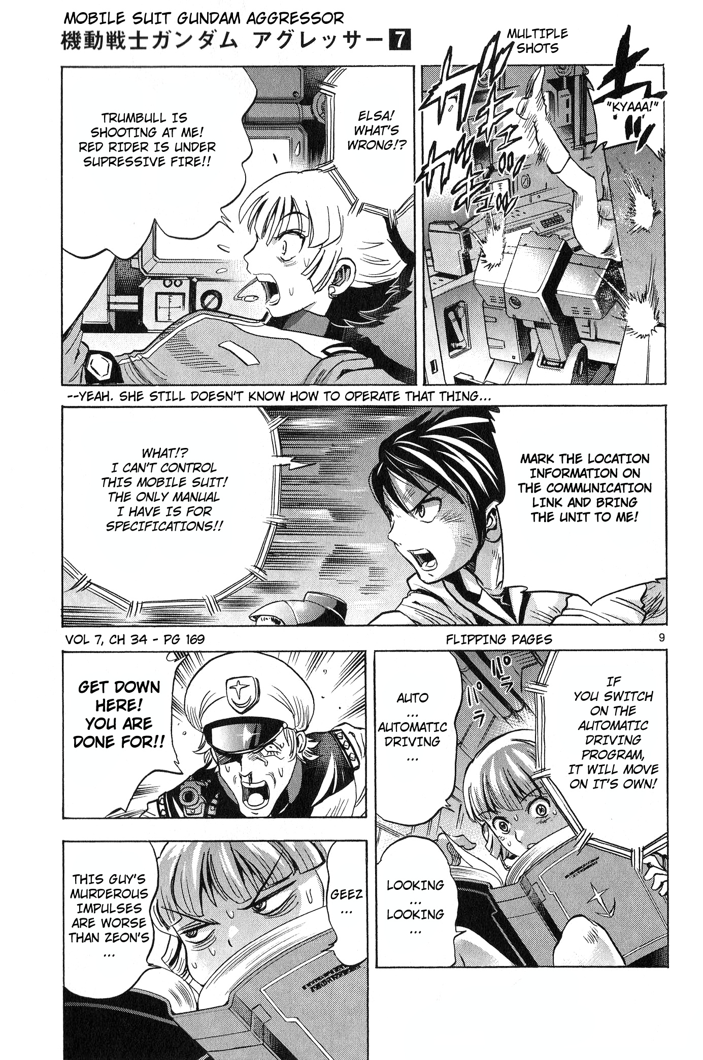 Mobile Suit Gundam Aggressor - Vol.7 Chapter 34