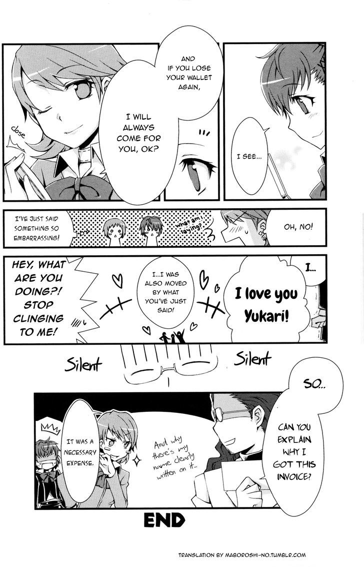 Persona 3 Portable Comic Anthology - Vol.1 Chapter 3 : Call Me, Call You