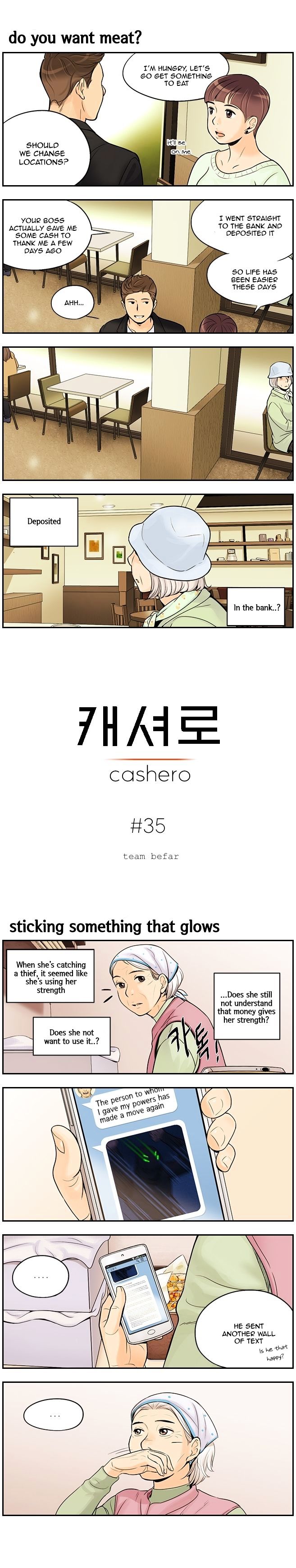 Cashero - Chapter 35