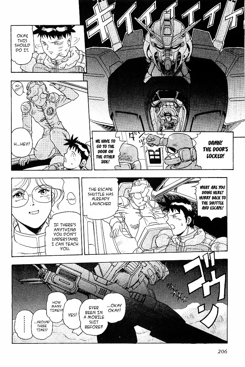 Kidou Senshi Gundam: Silhouette Formula 91 - Vol.1 Chapter 9 : Escape