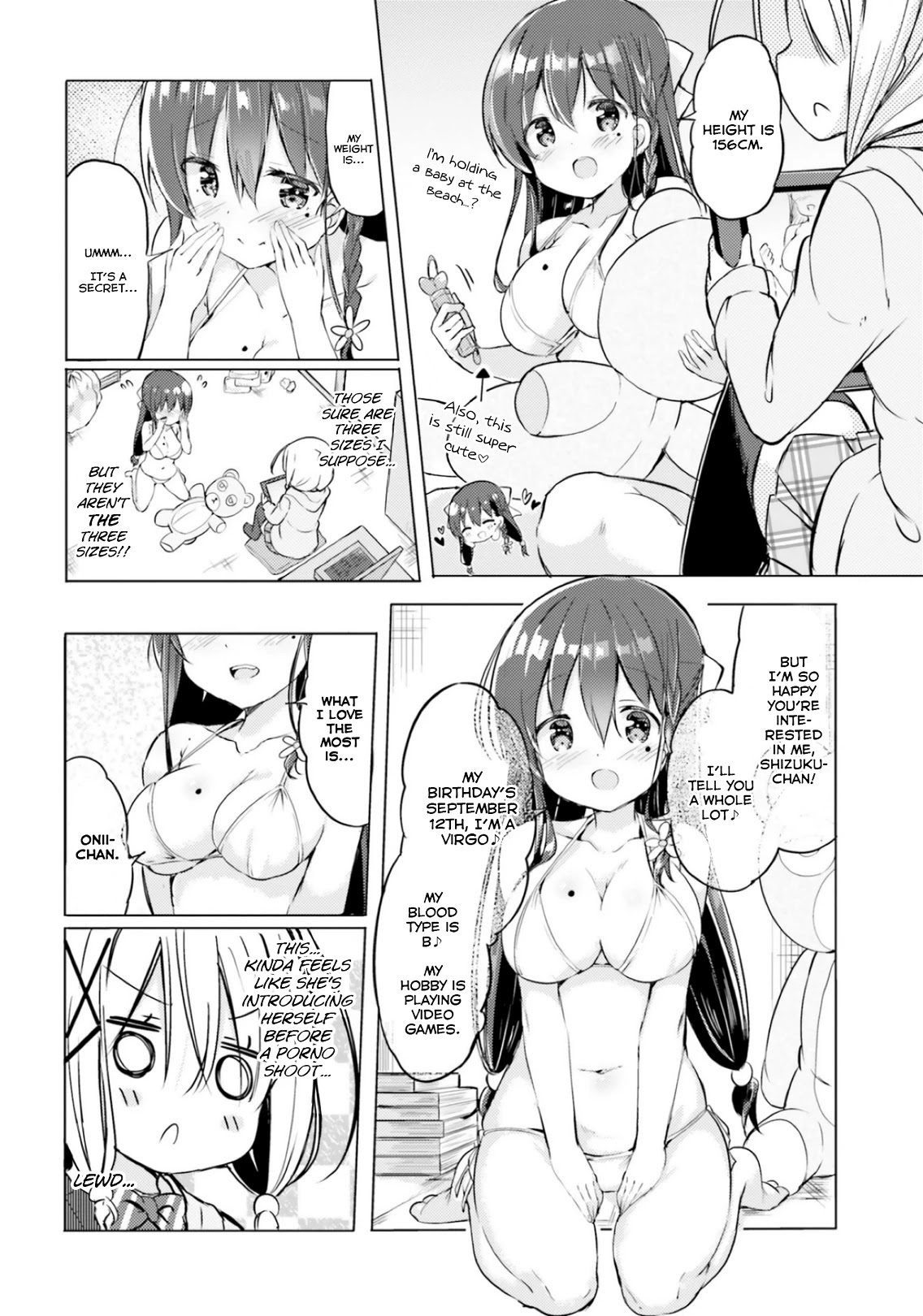 Take Off Your Clothes For Me! - Chapter 6.5: Kokona's Secret Body Measurements