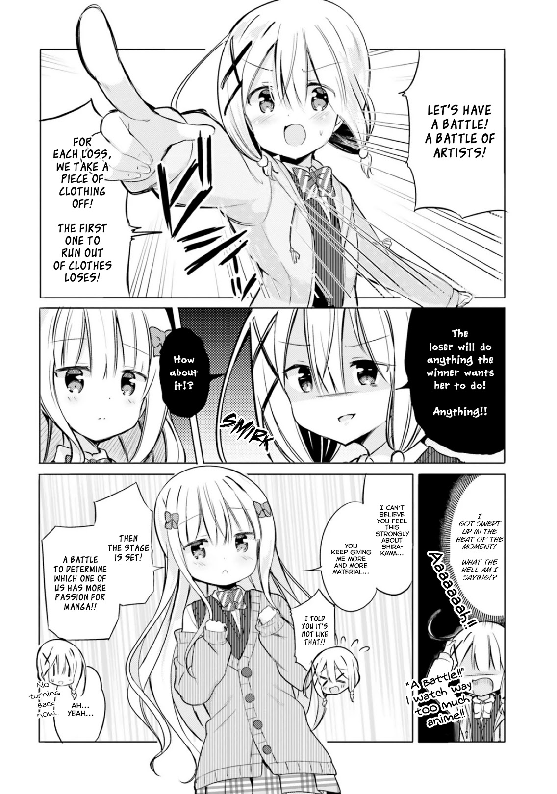 Take Off Your Clothes For Me! - Chapter 6: The Battle At The Top! Loli Vs Loli(?) I've Already Graduated From A Randoseru 3 Years Ago!!