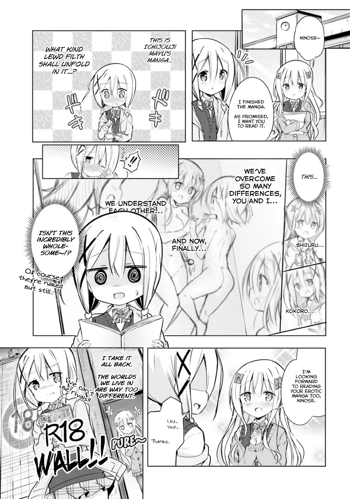 Take Off Your Clothes For Me! - Chapter 6: The Battle At The Top! Loli Vs Loli(?) I've Already Graduated From A Randoseru 3 Years Ago!!