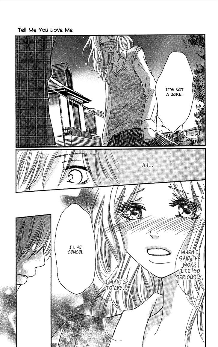 Shite, Okeba Yokatta Koukai - Chapter 4 : Tell Me You Love Me