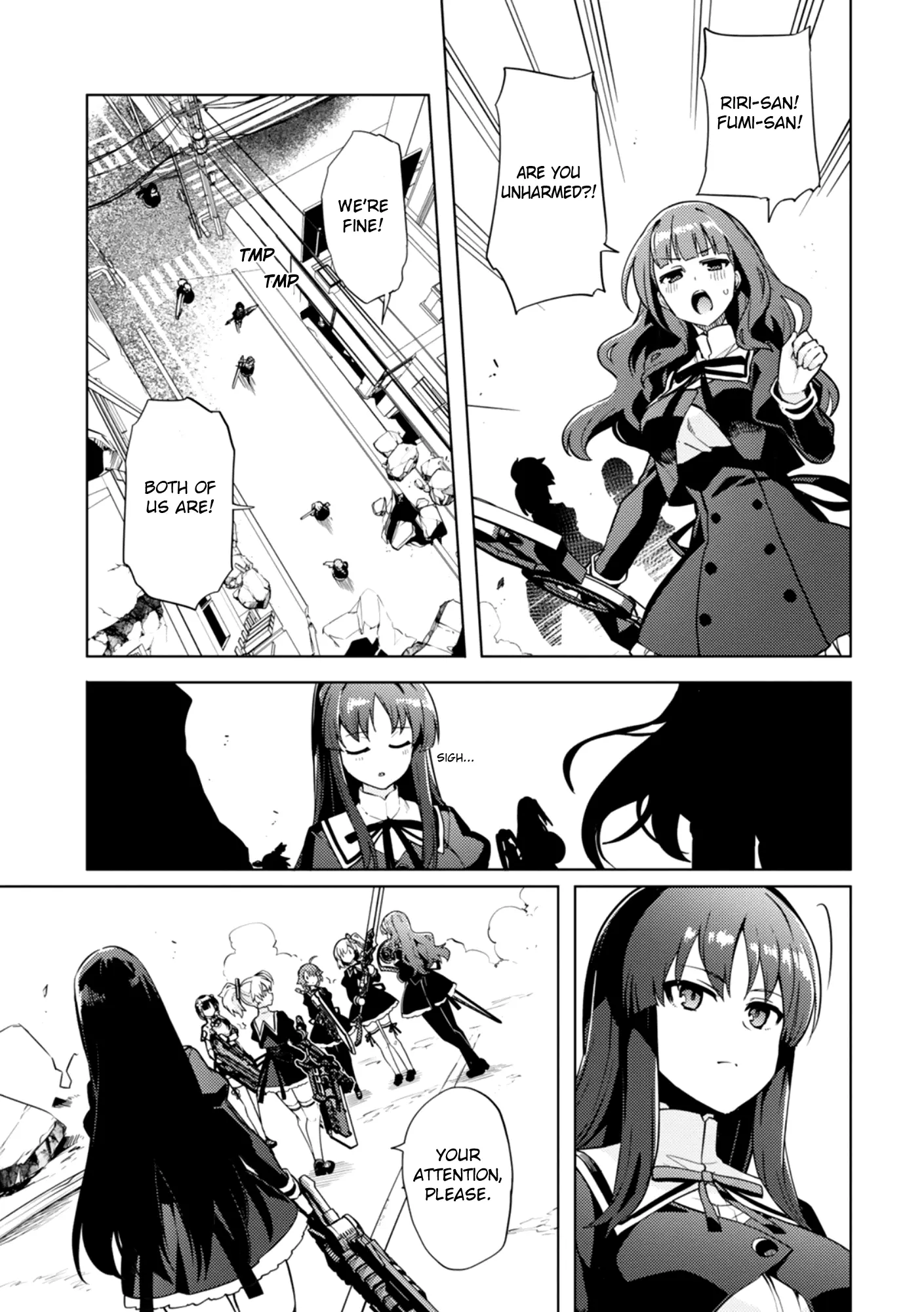 Assault Lily: League Of Gardens -Full Bloom- - Vol.3 Chapter 15: Love & Hate On The Battlefield