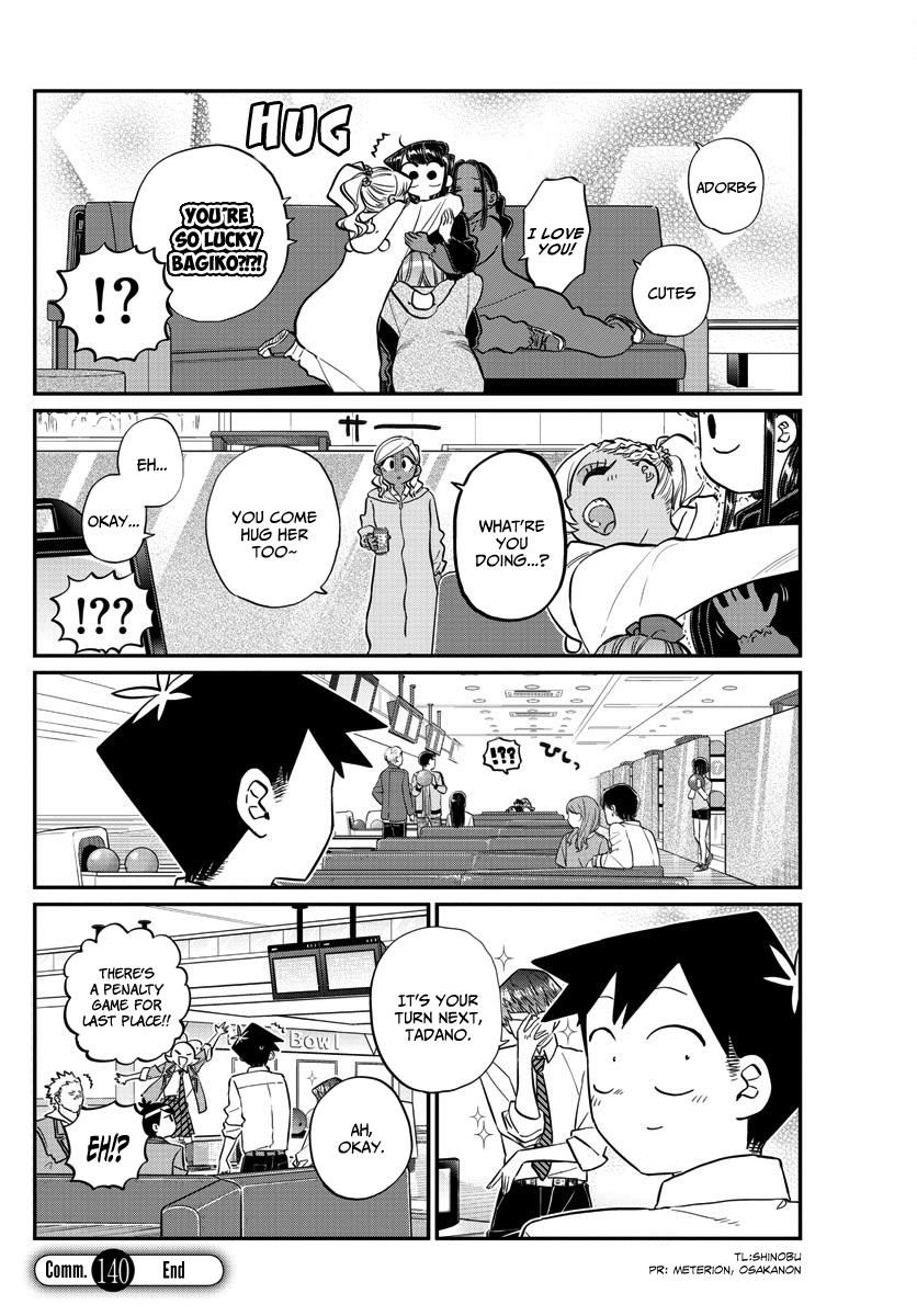 Komi-San Wa Komyushou Desu - Vol.10 Chapter 140: Manbagi-San's Friends