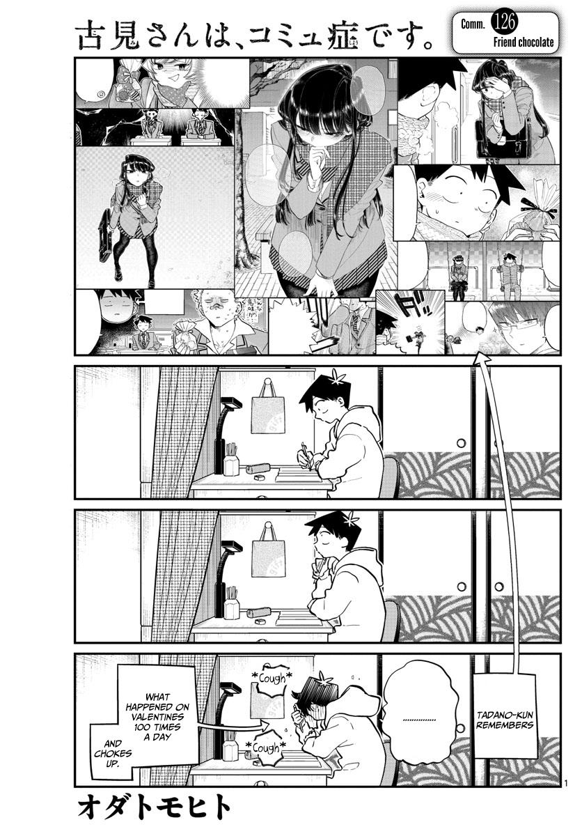 Komi-San Wa Komyushou Desu - Vol.9 Chapter 126: Friend Chocolate