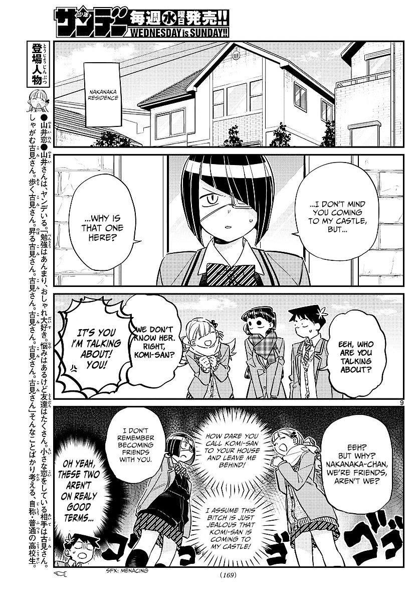 Komi-San Wa Komyushou Desu - Vol.6 Chapter 79: Studying At Nakanaka-San's Place