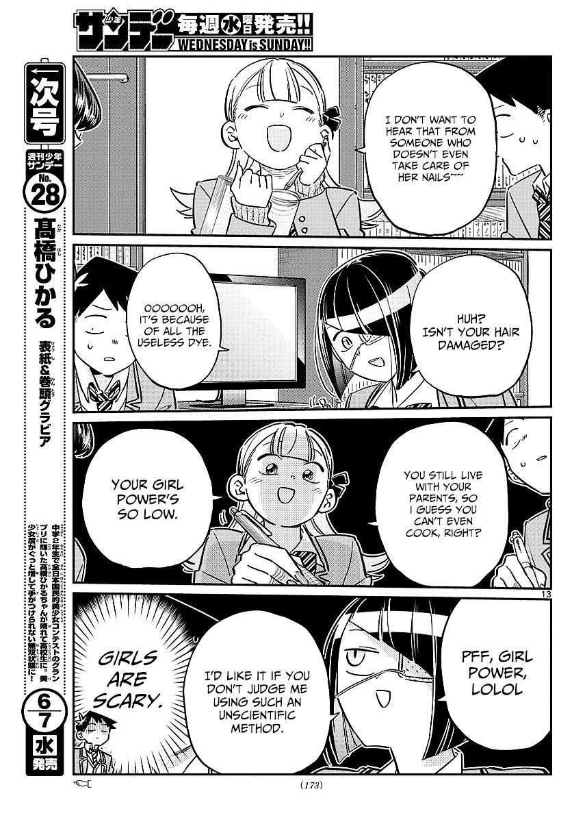 Komi-San Wa Komyushou Desu - Vol.6 Chapter 79: Studying At Nakanaka-San's Place