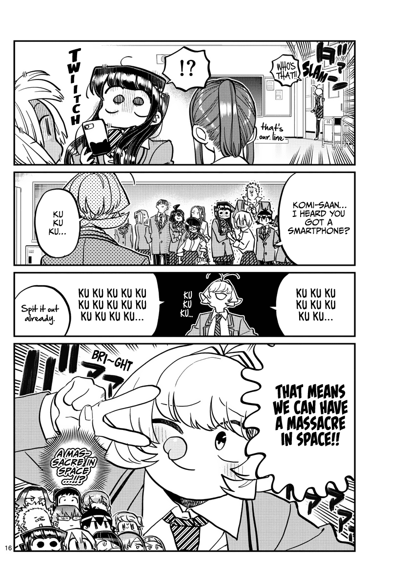 Komi-San Wa Komyushou Desu - Chapter 350: New Phone