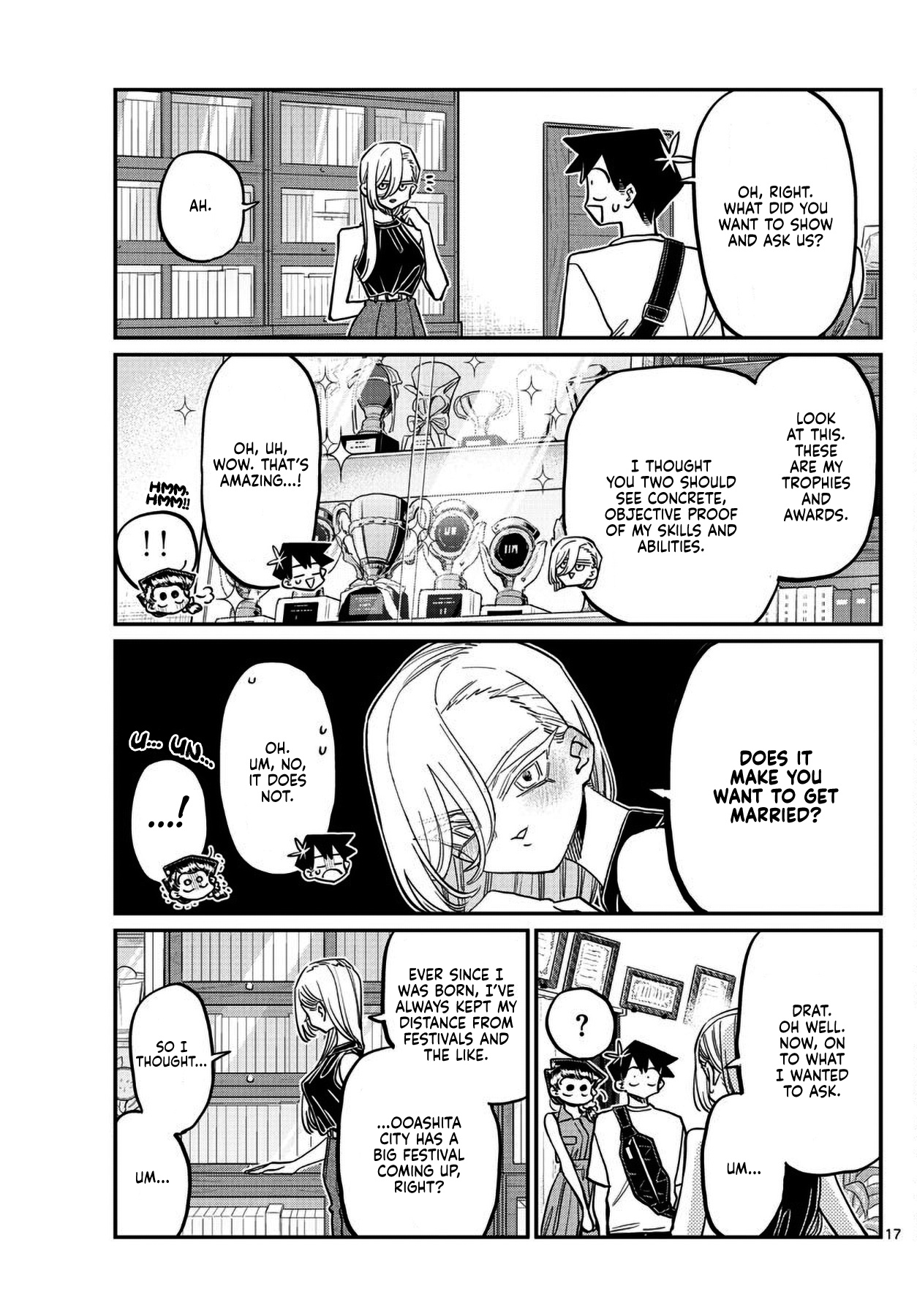 Komi-San Wa Komyushou Desu - Chapter 400: Kawai-San's House.