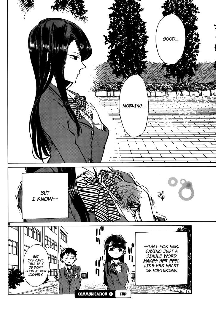 Komi-San Wa Komyushou Desu - Vol.1 Chapter 0: One Shot