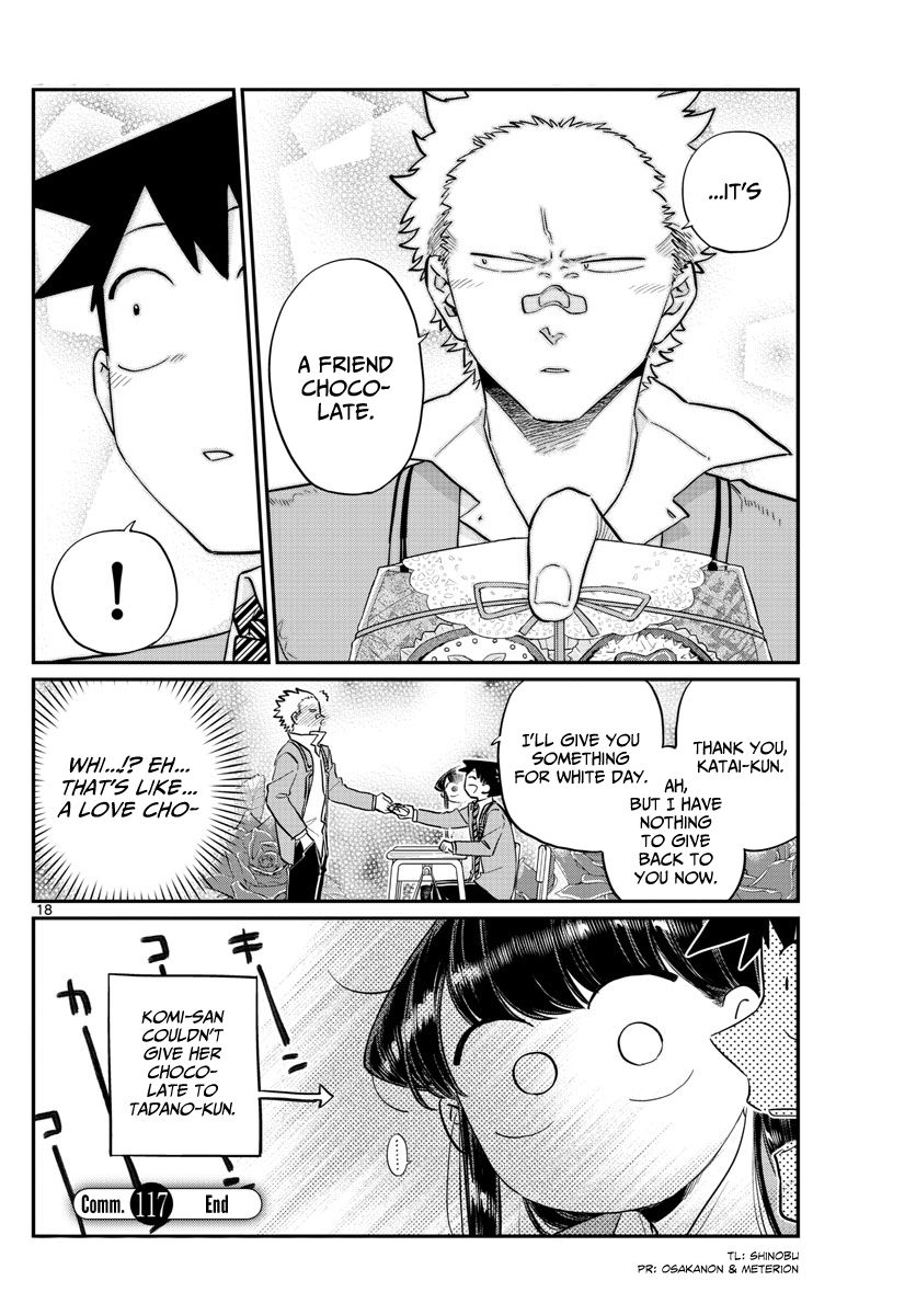 Komi-San Wa Komyushou Desu - Vol.9 Chapter 117: Valentine's Day