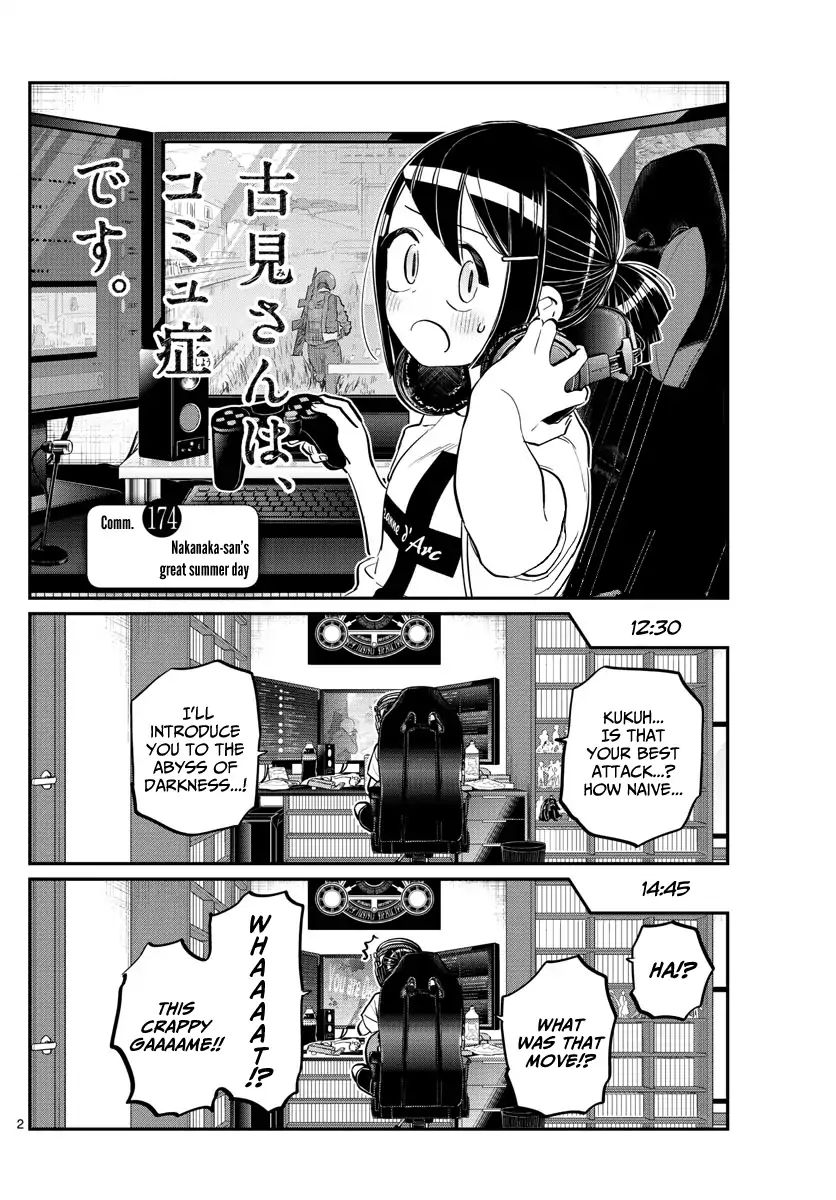 Komi-San Wa Komyushou Desu - Vol.13 Chapter 174: Nakanaka-San's Great Summer Day